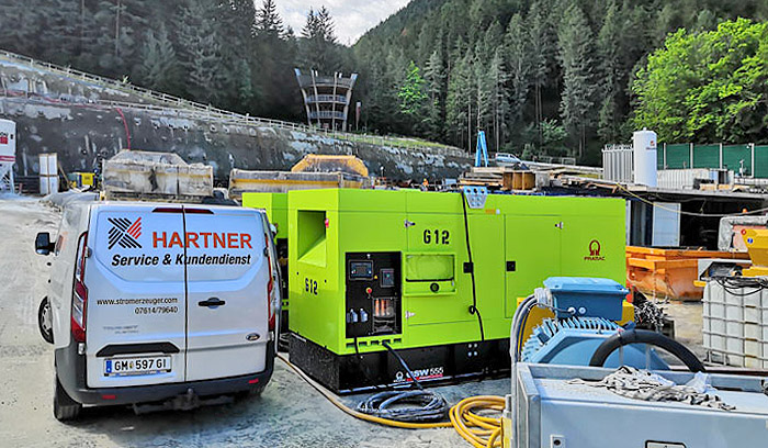Strom für den Semmerings Basistunnel